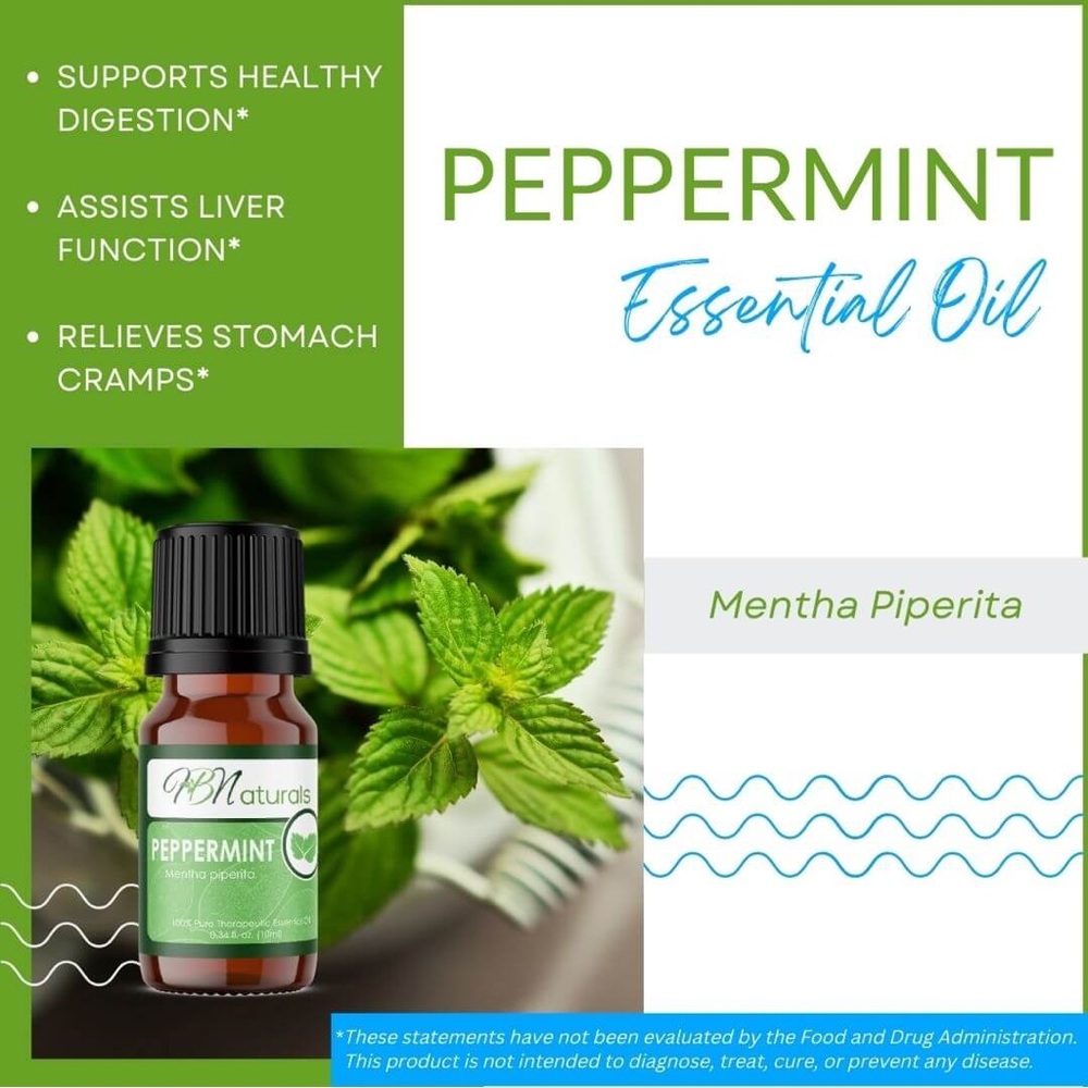HB Naturals Peppermint Essential Oil